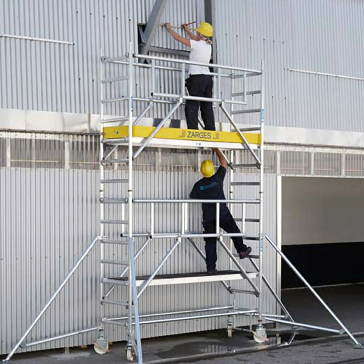 Safetyställning S-Plus Zarges Bygghemma.se