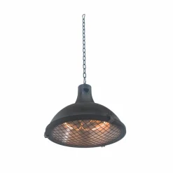 Siena Terrassvärmare 2100 W, Svart, Hängande Design för Balkong & Uteplats