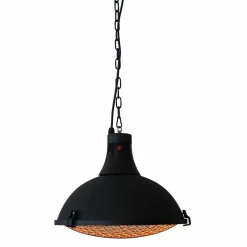 Siena Terrassvärmare 2100 W, Svart, Hängande Design för Balkong & Uteplats