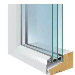 Signatur Aluminium 3-glas