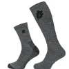 Socka + Linersocka Merinoull Grå