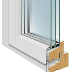 Solid Aluminium 3-glas
