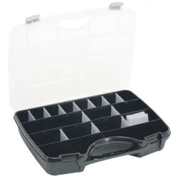 Sortimentbox A47 Svart/silver Raaco 918588