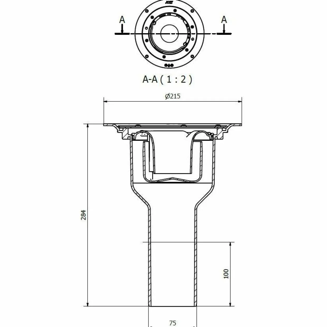 S-Serie Brage Ø75 mm
