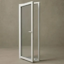 Stabil PVC 3-glas Helglasad Inåtgående