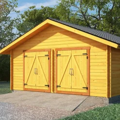 S16 Timmergarage Fasta Vägg 16 m2