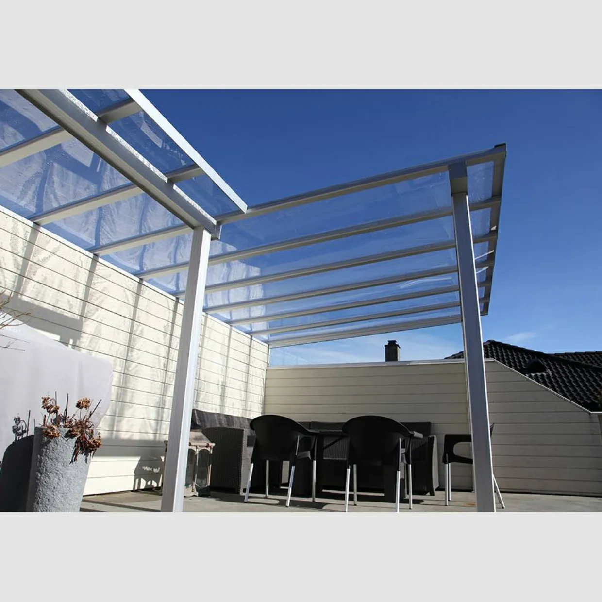 SunGlaze Klar Komplett Tak 4 mm