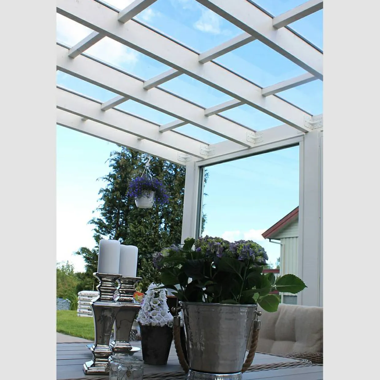 SunGlaze Klar Komplett Tak 4 mm