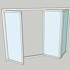 Sunroom s75 3-Glas 3-Delad