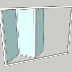 Sunroom s75 3-Glas 3-Delad