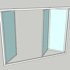 Sunroom s75 3-Glas 3-Delad