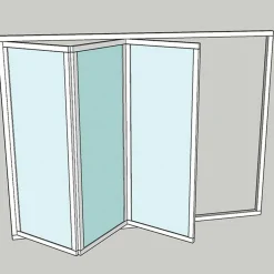 Sunroom s75 3-Glas 3-Delad