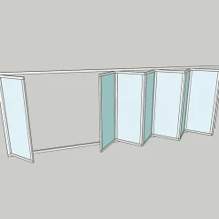 Sunroom s75 3-Glas 8-Delad