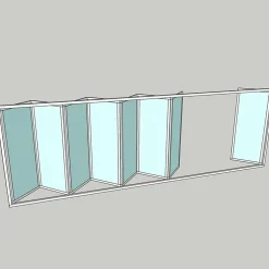 Sunroom s75 3-Glas 8-Delad