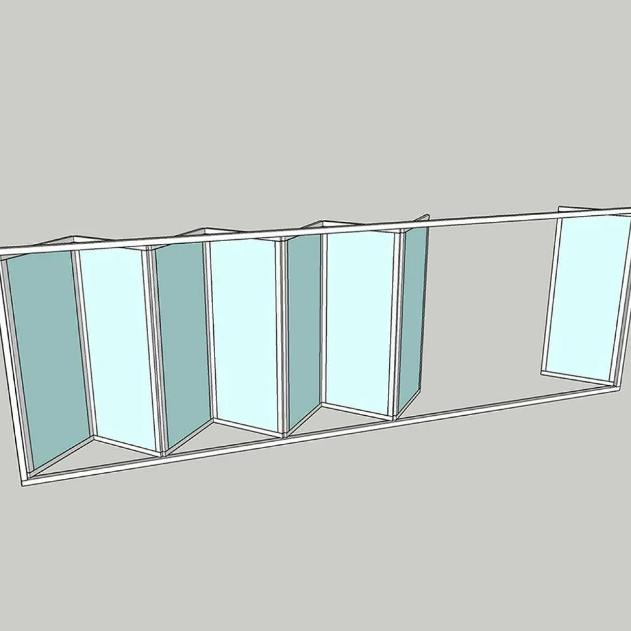 Sunroom s75 3-Glas 8-Delad