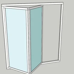 Sunroom s75 3-Glas 2-Delad