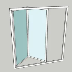 Sunroom s75 3-Glas 2-Delad