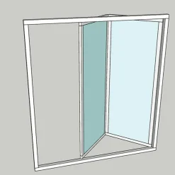 Sunroom s75 3-Glas 2-Delad