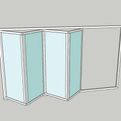 Sunroom s75 3-Glas 4-Delad