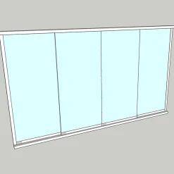 Sunroom s75 3-Glas 4-Delad