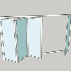 Sunroom s75 3-Glas 4-Delad