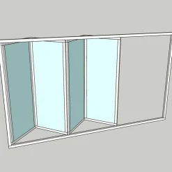 Sunroom s75 3-Glas 4-Delad
