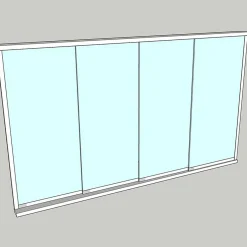 Sunroom s75 3-Glas 4-Delad