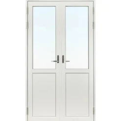 Svanenmärkt Aluminiumbeklätt Trä 3-Glas