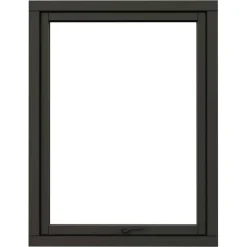 Svanenmärkt NTech 3-Glas Aluminium BlackLine Svart