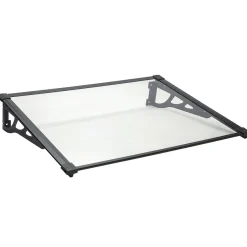 Svart Aluminium Polykarbonat 120x90 cm