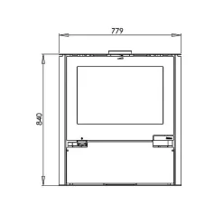 15 Svart Fristående 6,5kW