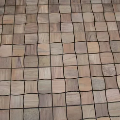 Teak Deltaplattan 30x30 Typ I