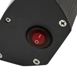 Terrassvärmare 1500W Antracit, Hängande med Fjärrkontroll