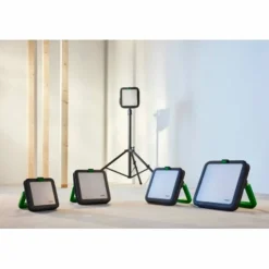 Thorsman LED 4000K IP54 med USB A+C och Schuko-uttag