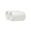 Väggrör 2-pack i ABS-plast, 100mm