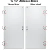 Vit Klarglas Trä