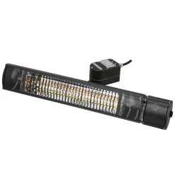 2000W Svart Med Svängning