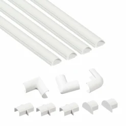 20x10mm 4x Kabelkanal/Tillbehör 1.0m