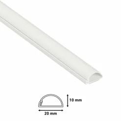 20x10mm 4x Kabelkanal/Tillbehör 1.0m