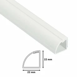 22x22mm 3x Kabelkanal/Tillbehör 1.0m