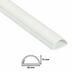 30x15mm 3x Kabelkanal/Tillbehör 1.0m