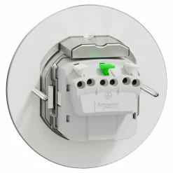 XS Unica System+ med Lock IP44 c/c 60 mm Ett Jordat Uttag